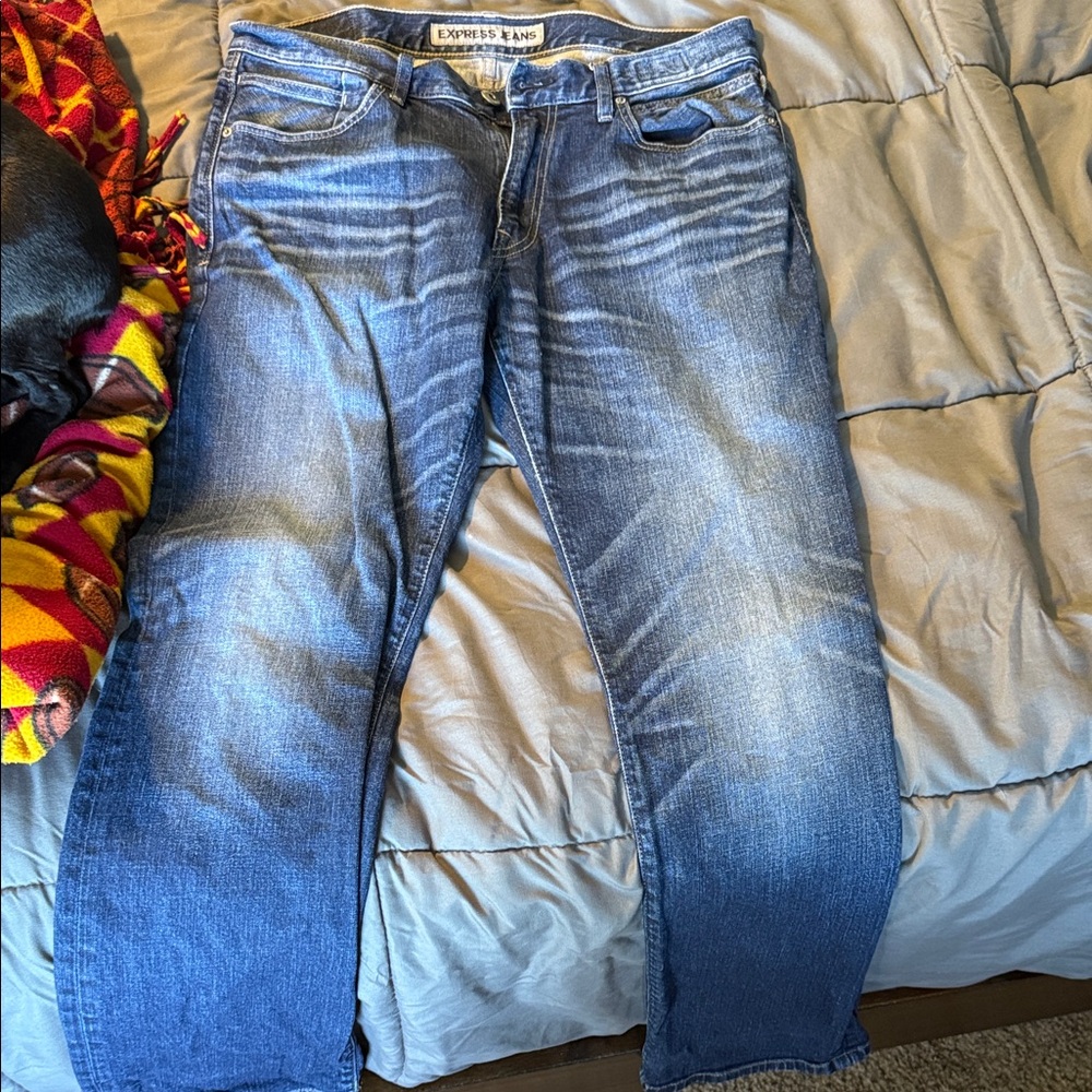 Express Classic Blue Denim Jeans